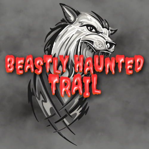 Beastly Haunted Trail logo.